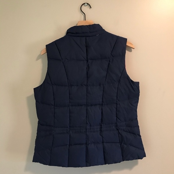 Lilly Pulitzer Reversible Navy Mave Puffer Vest - Picture 9 of 13